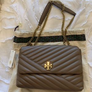 NWT Tory Burch Kira Chevron Convertible Bag